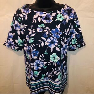 3 for $20 Karen Scott - Tropical 🌴 Top size MP